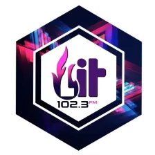 LIT 102.3FM logo