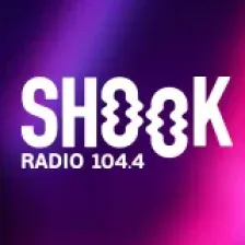 Shook 104.4 Feeling Good! logo