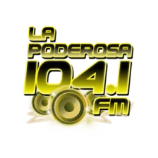 La Poderosa 104.1 FM logo