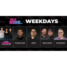 95.9 KISS FM logo