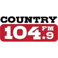 CKVX-FM 104.9 "Country 104" Kindersley, SK logo
