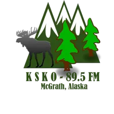 KSKO 89.5 FM| McGrath Alaska's local radio station logo