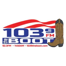 WWJB AM-FM “103.9 THE BOOT” logo