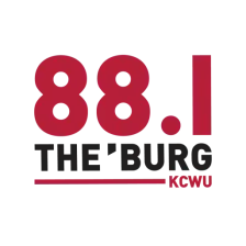 KCWU-FM 88.1 The 'Burg logo