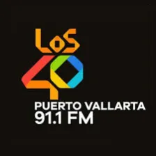 LOS40 Puerto Vallarta - 91.1 FM - XHPTOJ-FM - Radiópolis - Puerto Vallarta, Jalisco logo