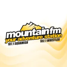 CISQ 107.1 "Mountain FM" Squamish, BC logo