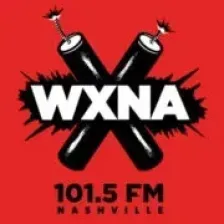 WXNA 101.5 Nashville, TN "Low Power, High Voltage" logo
