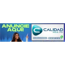 Calidad Stereo 100.6 FM logo