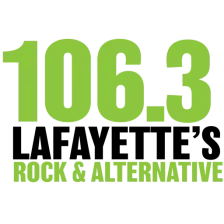 106.3 Lafayette's Rock & Alternative logo