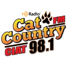 CIAT-FM 98.1 "Cat Country 98" Assiniboia, SK logo