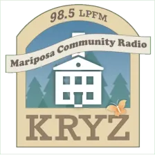KRYZ LPFM 98.5 Mariposa Community Radio logo