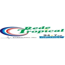Rádio Tropical FM 94.7 MHz (Barbacena - MG) logo