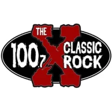 KMGX The X 100.7 FM Bend, OR logo