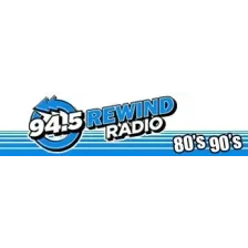 CHBW 94.5 "Rewind Radio" Rocky Mountain House, AB logo