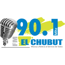 90.1 MHz FM EL CHUBUT logo