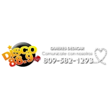 Disco 89 88.9 FM logo