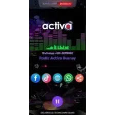 Radio Activa Guanay 105.4 Fm logo