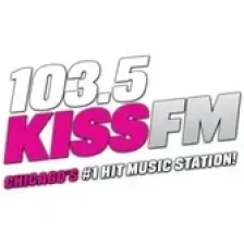 103.5 KISS FM WKSC Chicago logo
