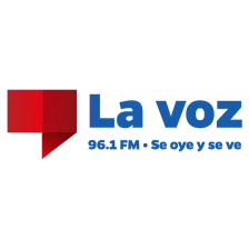 La Voz (Zacatecas) - 96.1 FM - XHGPE-FM - Grupo Imagenzac - Guadalupe, ZA logo