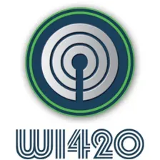 XEEW "W1420" 1420 AM Matamoros, TAM logo