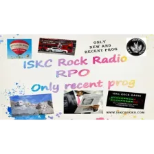 ISKC Rock Radio RPO (Recent Prog Only) logo