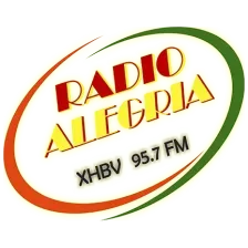 Radio Alegría (Moroleón) - 95.7 FM - XHBV-FM - Radio Moroleón - Moroleón, Guanajuato logo