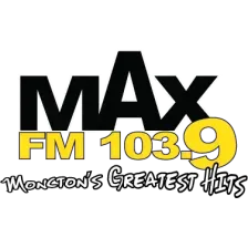 CFQM 103.9 "MAX FM" Moncton, NB logo