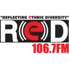 CKYR-FM 106.7 "Red FM" Calgary, AB logo