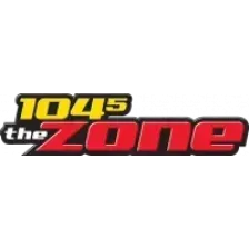WGFX "The Zone" 104.5 FM Gallatin, TN logo