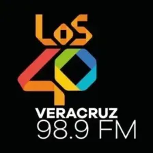 LOS40 Veracruz - 98.9 FM - XHWB-FM - Radiópolis - Veracruz, VE logo