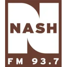 WSJR "Nash FM 93.7" Dallas, PA logo