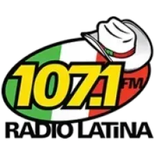 Radio Latina 107.1 logo