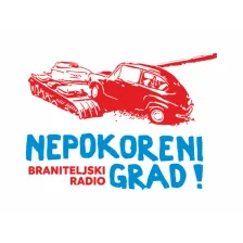 Braniteljski radio "Nepokoreni grad" - Osijek logo
