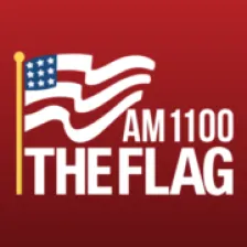 AM 1100 The Flag logo