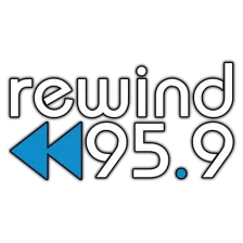 CHHI-FM "Rewind 95.9" Miramichi, NB logo