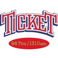 SportsRadio 1310 & 96.7 The Ticket logo