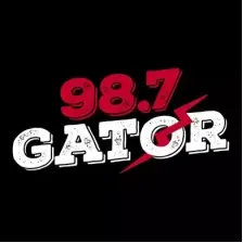 WKGR - The Gator 98.7 FM logo