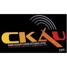 CKAU-FM "Radio Kushapetsheken" 104.5 Maliotenam & 90.1 Sept-Iles, QC logo