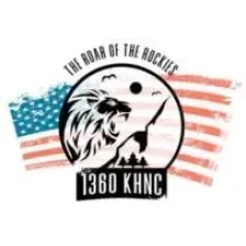 KHNC 1360 "The Lion" logo