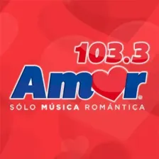 XHRH-FM "Amor 103.3" Puebla, PU logo