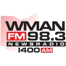 WMAN AM 1400 FM 98.3 logo