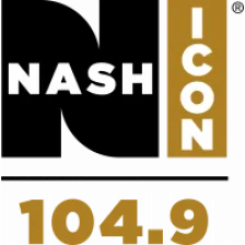 WKOS 104.9 "Nash Icon" Kingsport, TN logo