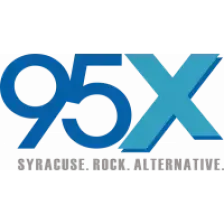 WAQX 95.7 "95X" Manlius, NY logo