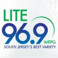 Lite Rock 96.9 WFPG logo