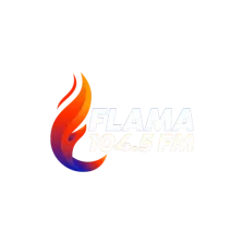 Flama Plus 104.5 FM logo