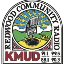 KMUD 91.1 Redwood Community Radio, Garberville, CA logo