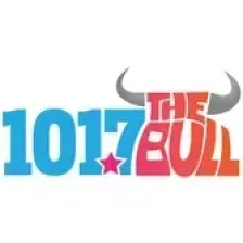 101.7 The Bull logo