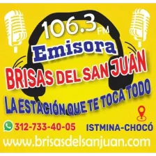 Brisas del San Juan 106.3 logo