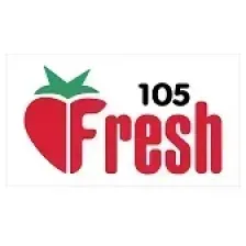 Fresh 105 logo