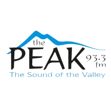 CJAV-FM "The Peak 93.3" Port Alberni, BC logo